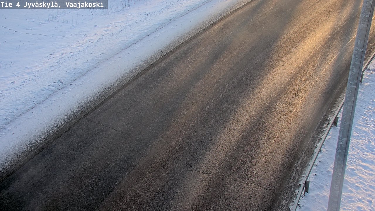 Weather Camera Image Road 4 Jyväskylä, Vaajakoski, Jyväskylä, Keski-Suomi