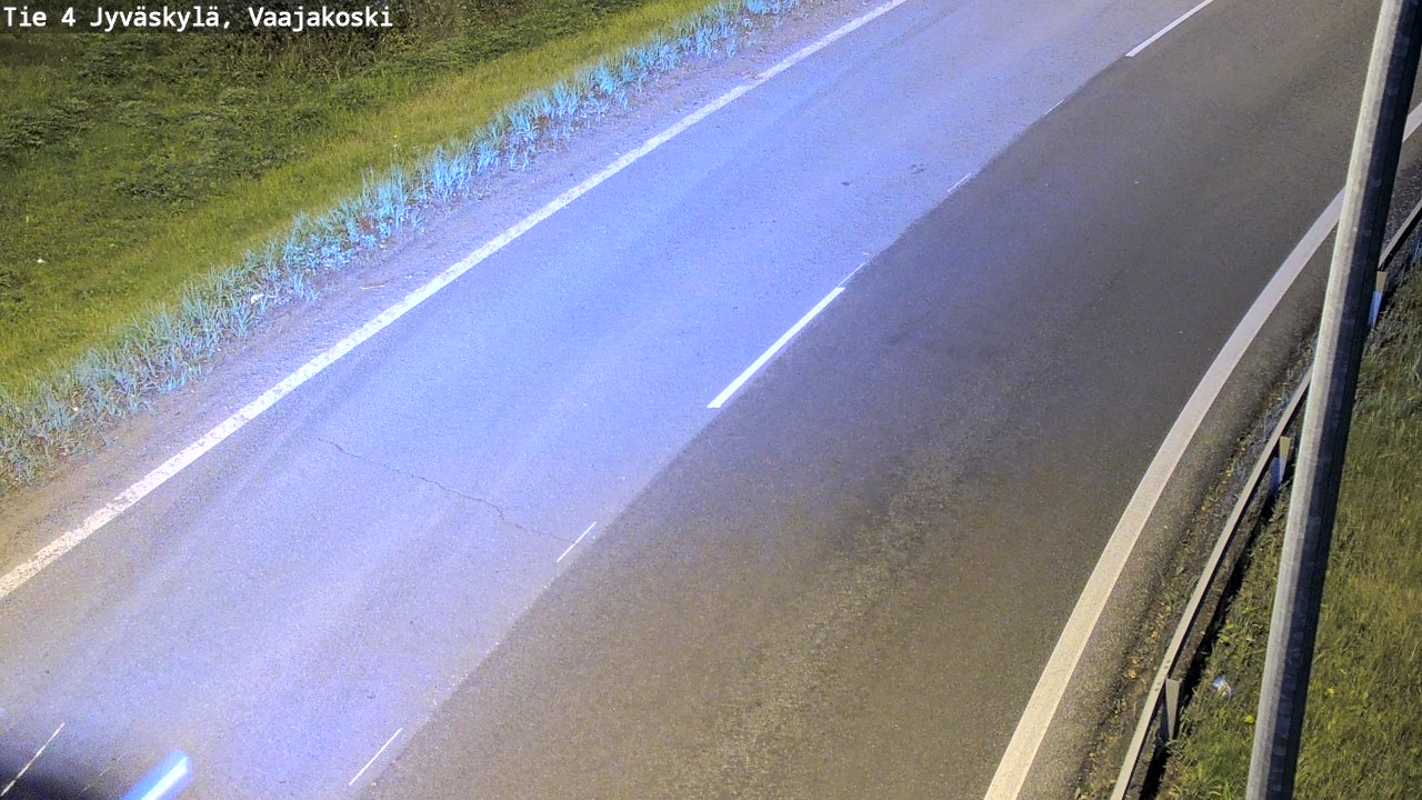 Weather Camera Image Road 4 Jyväskylä, Vaajakoski, Jyväskylä, Keski-Suomi
