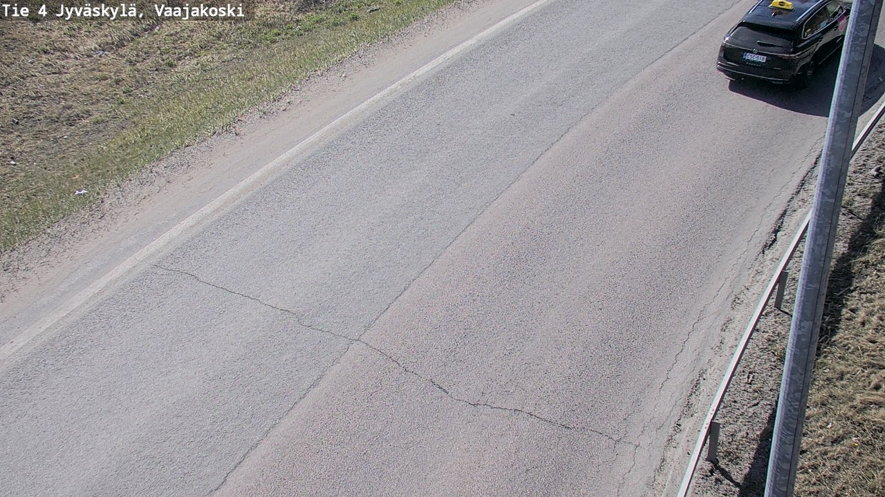 Weather Camera Image Road 4 Jyväskylä, Vaajakoski, Jyväskylä, Keski-Suomi