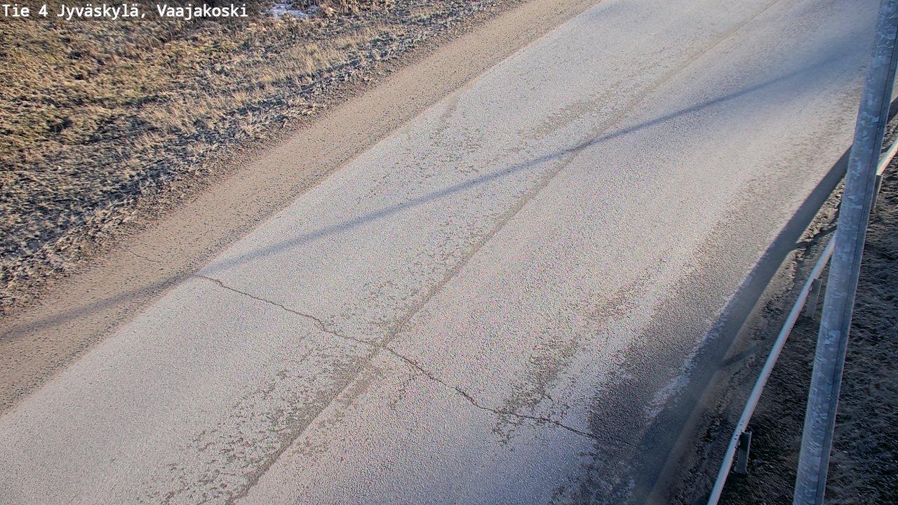 Weather Camera Image Väg 4 Jyväskylä, Vaajakoski, Jyväskylä, Keski-Suomi