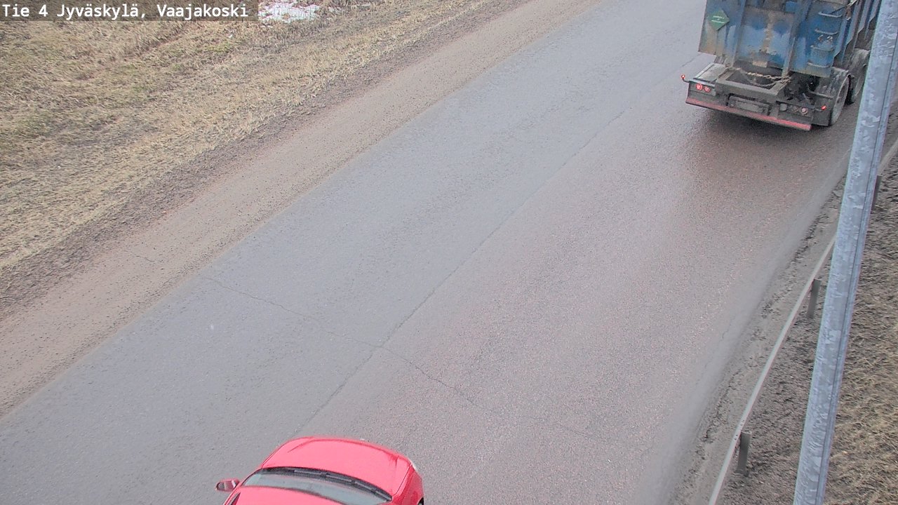 Weather Camera Image Road 4 Jyväskylä, Vaajakoski, Jyväskylä, Keski-Suomi