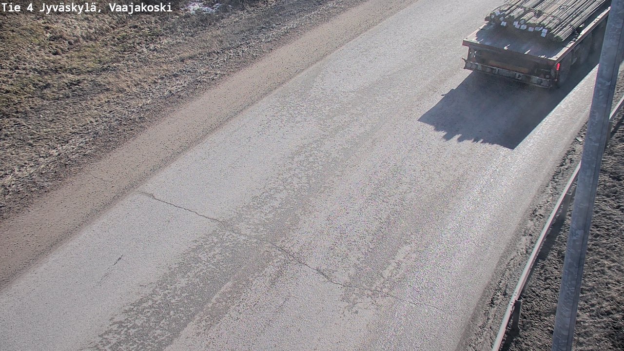 Weather Camera Image Road 4 Jyväskylä, Vaajakoski, Jyväskylä, Keski-Suomi