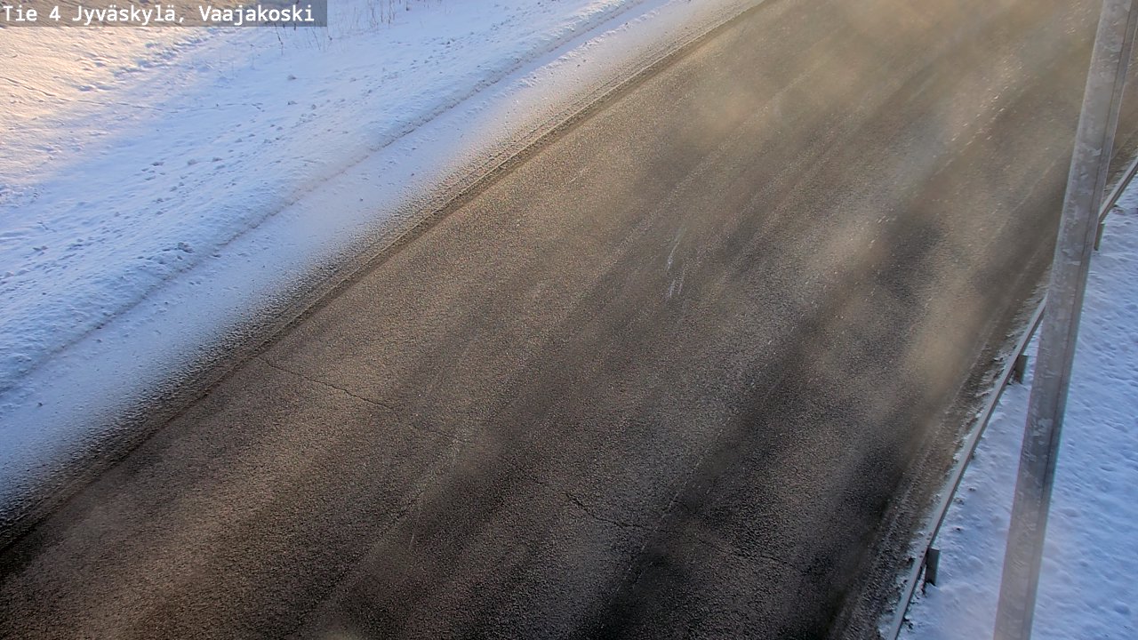 Weather Camera Image Road 4 Jyväskylä, Vaajakoski, Jyväskylä, Keski-Suomi