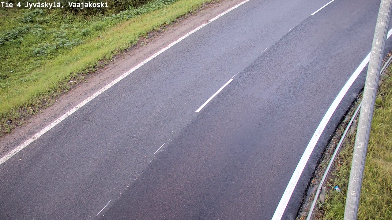 Weather Camera Image Road 4 Jyväskylä, Vaajakoski, Jyväskylä, Keski-Suomi