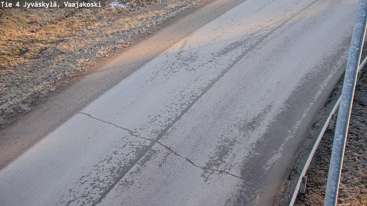Weather Camera Image Väg 4 Jyväskylä, Vaajakoski, Jyväskylä, Keski-Suomi