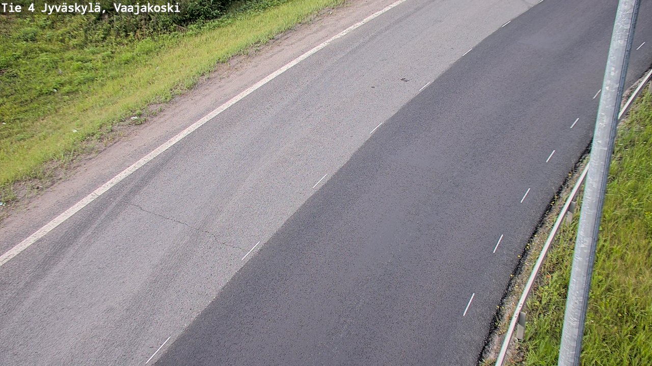 Weather Camera Image Road 4 Jyväskylä, Vaajakoski, Jyväskylä, Keski-Suomi