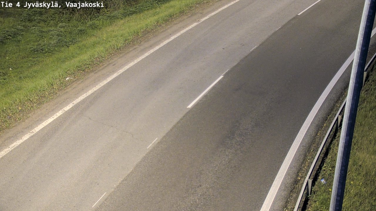 Weather Camera Image Road 4 Jyväskylä, Vaajakoski, Jyväskylä, Keski-Suomi