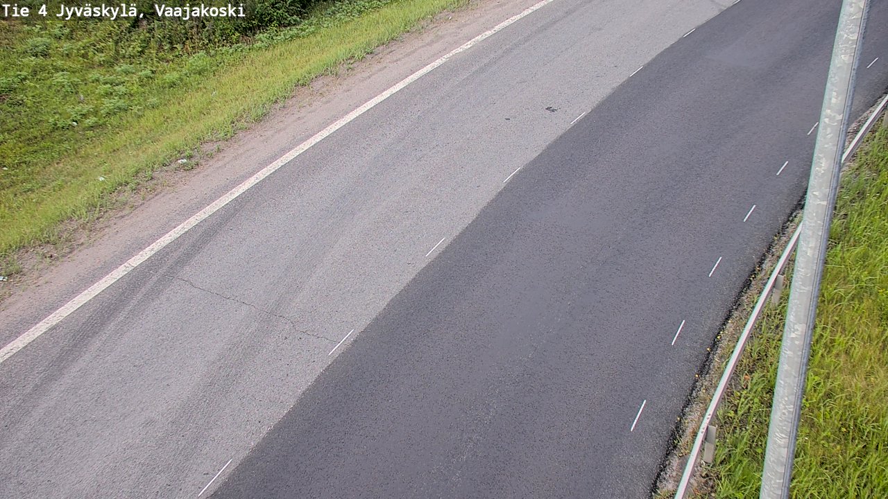 Weather Camera Image Road 4 Jyväskylä, Vaajakoski, Jyväskylä, Keski-Suomi