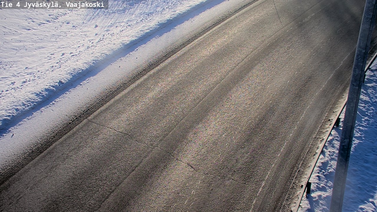 Weather Camera Image Road 4 Jyväskylä, Vaajakoski, Jyväskylä, Keski-Suomi