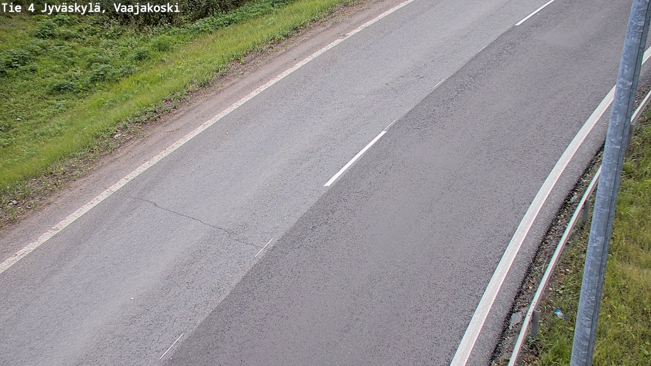 Weather Camera Image Road 4 Jyväskylä, Vaajakoski, Jyväskylä, Keski-Suomi