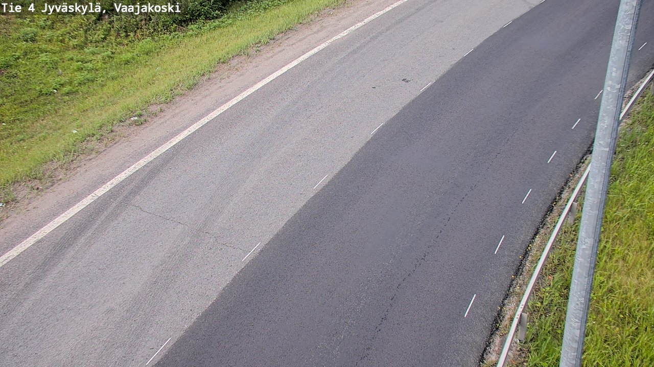 Weather Camera Image Road 4 Jyväskylä, Vaajakoski, Jyväskylä, Keski-Suomi