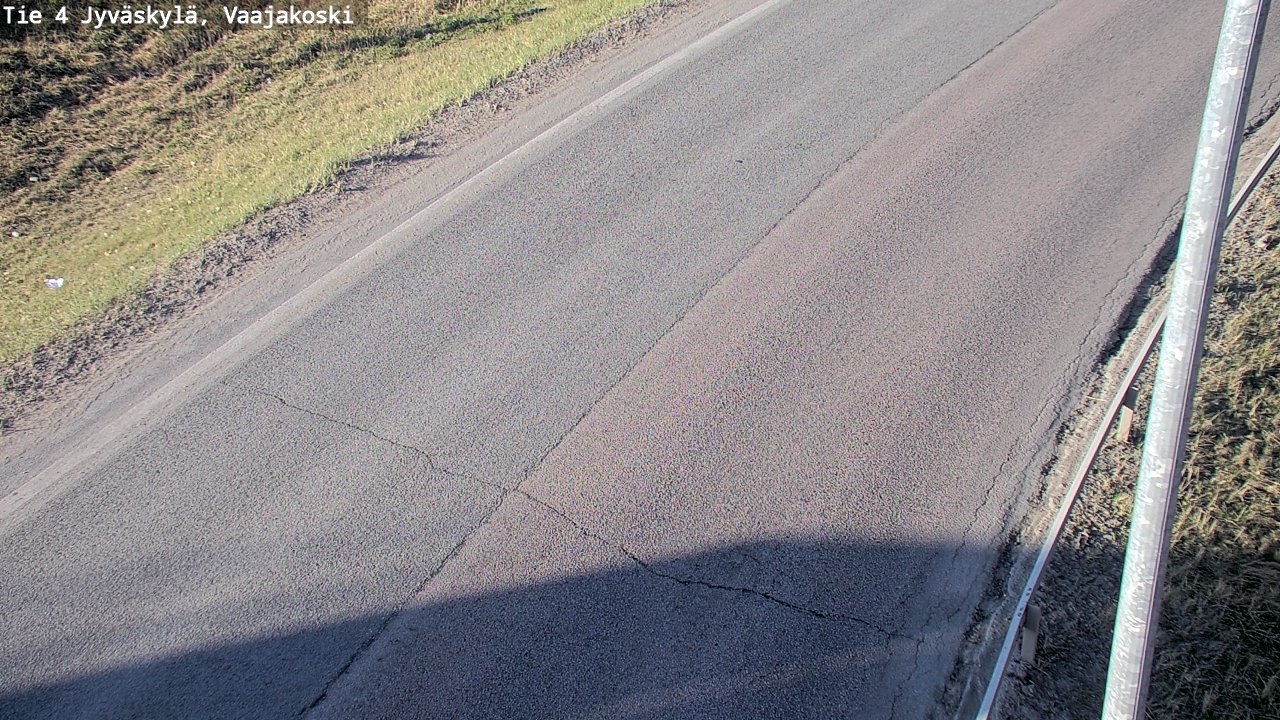 Weather Camera Image Väg 4 Jyväskylä, Vaajakoski, Jyväskylä, Keski-Suomi