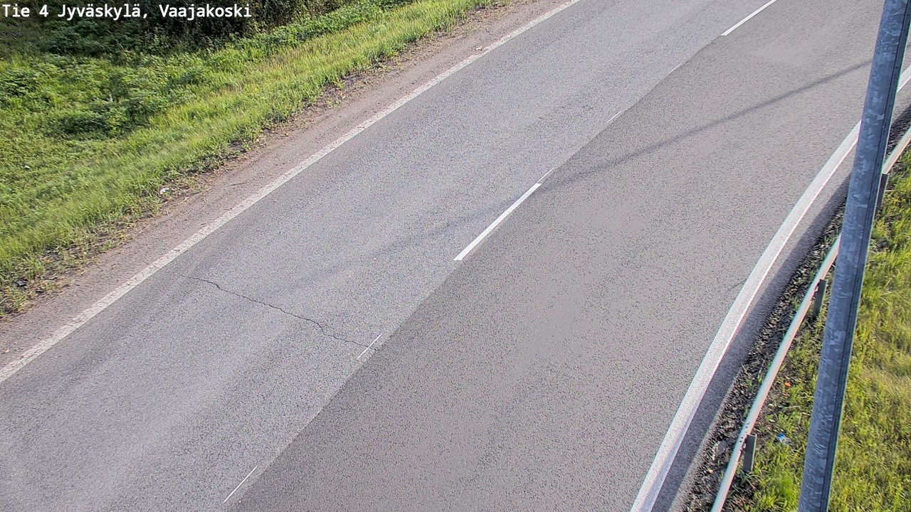 Weather Camera Image Road 4 Jyväskylä, Vaajakoski, Jyväskylä, Keski-Suomi