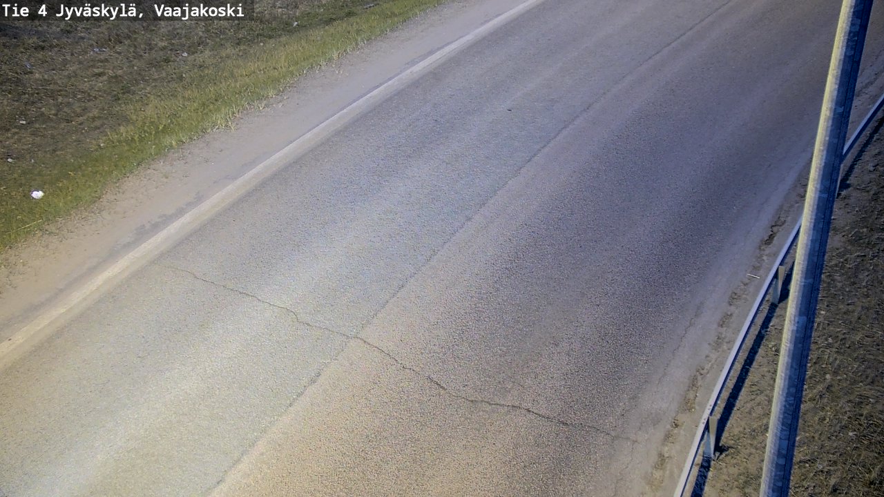 Weather Camera Image Road 4 Jyväskylä, Vaajakoski, Jyväskylä, Keski-Suomi
