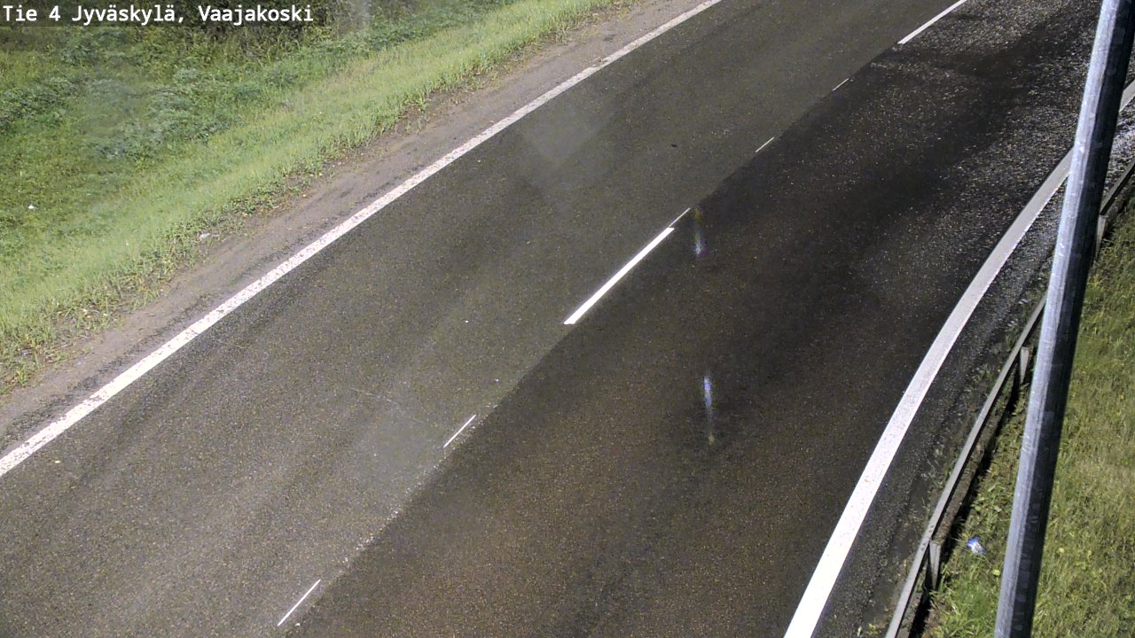 Weather Camera Image Road 4 Jyväskylä, Vaajakoski, Jyväskylä, Keski-Suomi