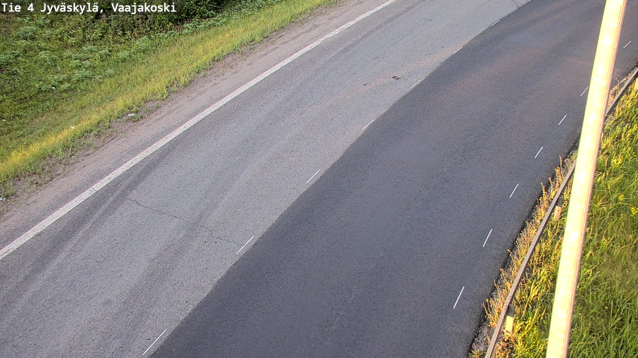 Weather Camera Image Road 4 Jyväskylä, Vaajakoski, Jyväskylä, Keski-Suomi