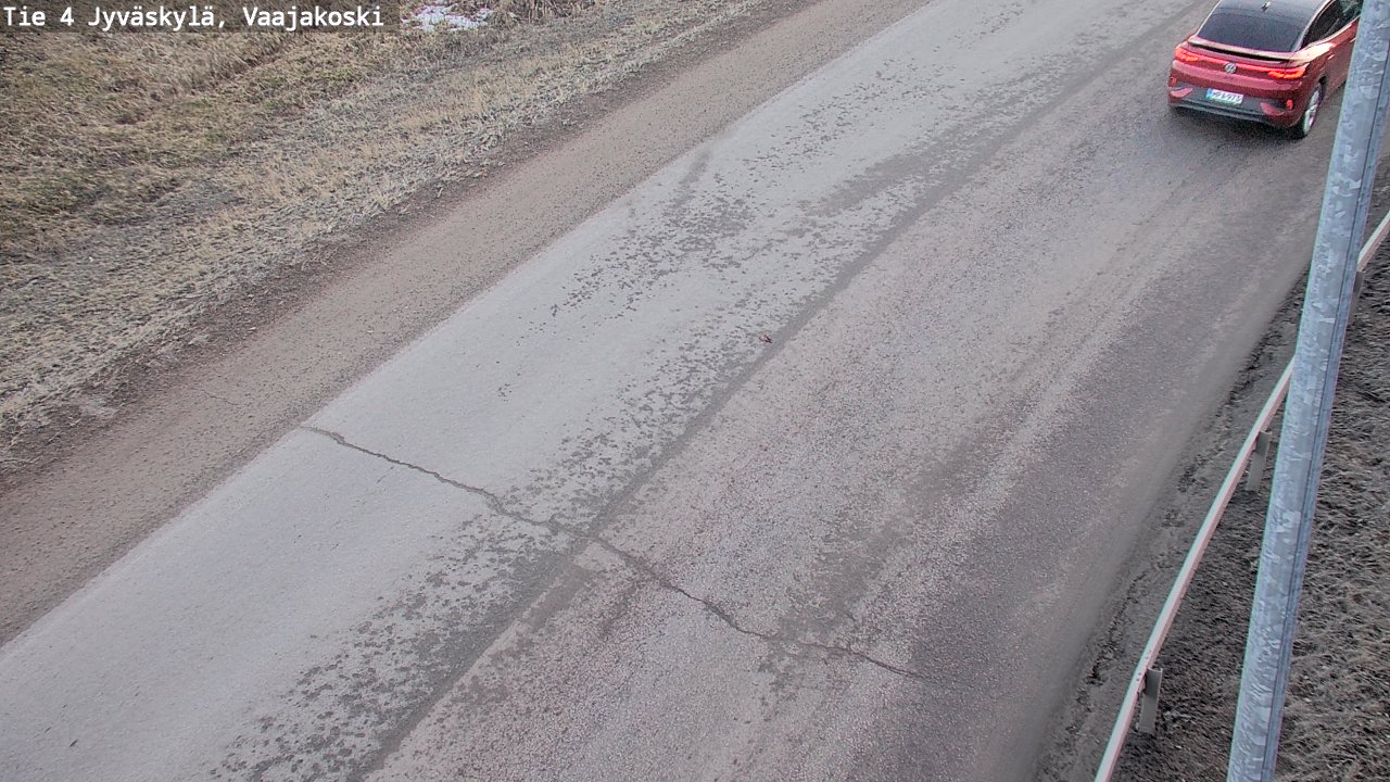 Weather Camera Image Väg 4 Jyväskylä, Vaajakoski, Jyväskylä, Keski-Suomi