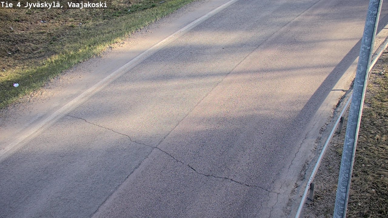 Weather Camera Image Road 4 Jyväskylä, Vaajakoski, Jyväskylä, Keski-Suomi