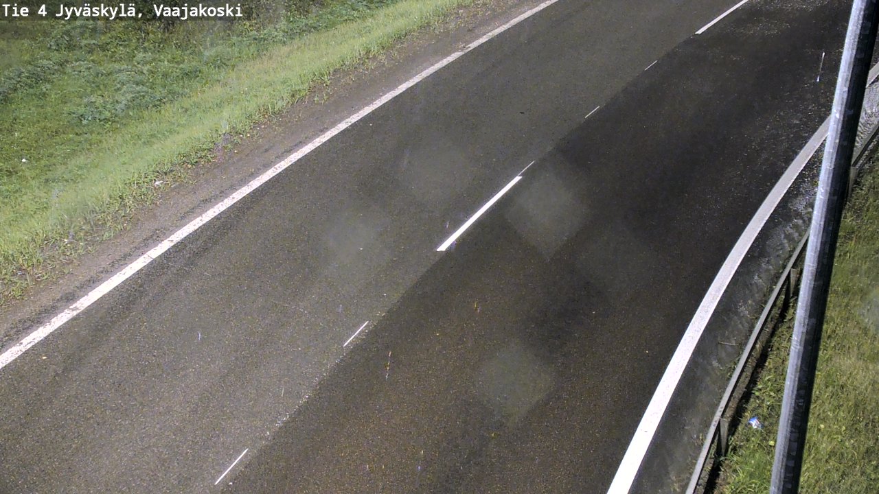 Weather Camera Image Road 4 Jyväskylä, Vaajakoski, Jyväskylä, Keski-Suomi