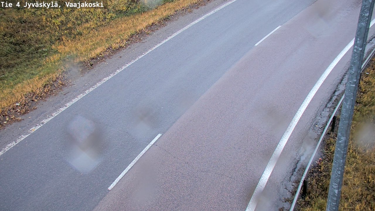 Weather Camera Image Väg 4 Jyväskylä, Vaajakoski, Jyväskylä, Keski-Suomi