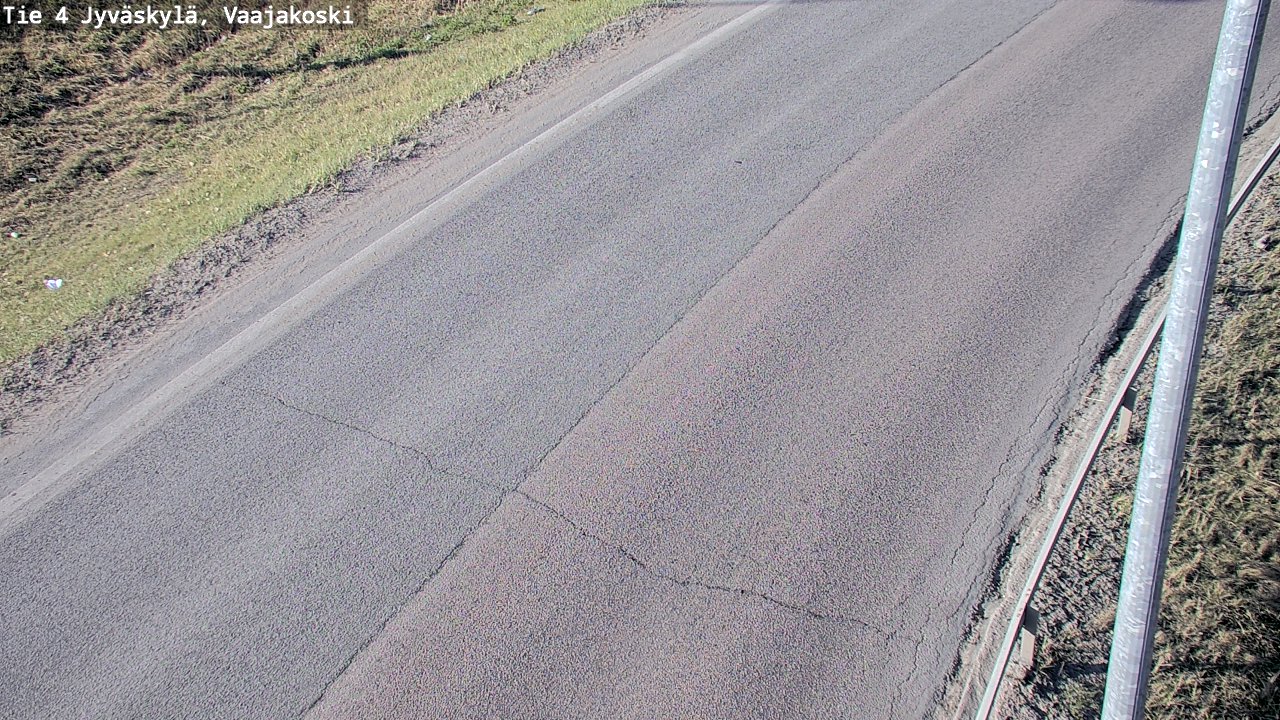 Weather Camera Image Väg 4 Jyväskylä, Vaajakoski, Jyväskylä, Keski-Suomi