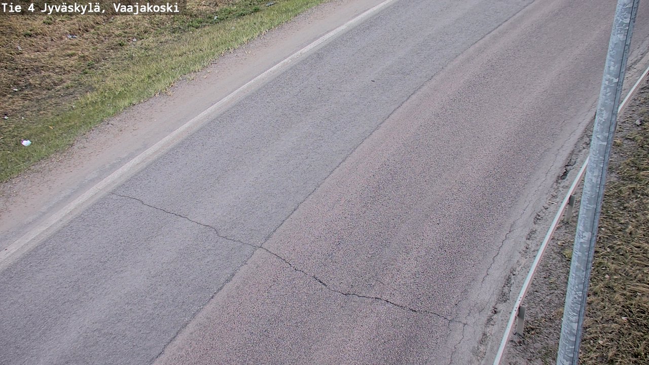 Weather Camera Image Road 4 Jyväskylä, Vaajakoski, Jyväskylä, Keski-Suomi