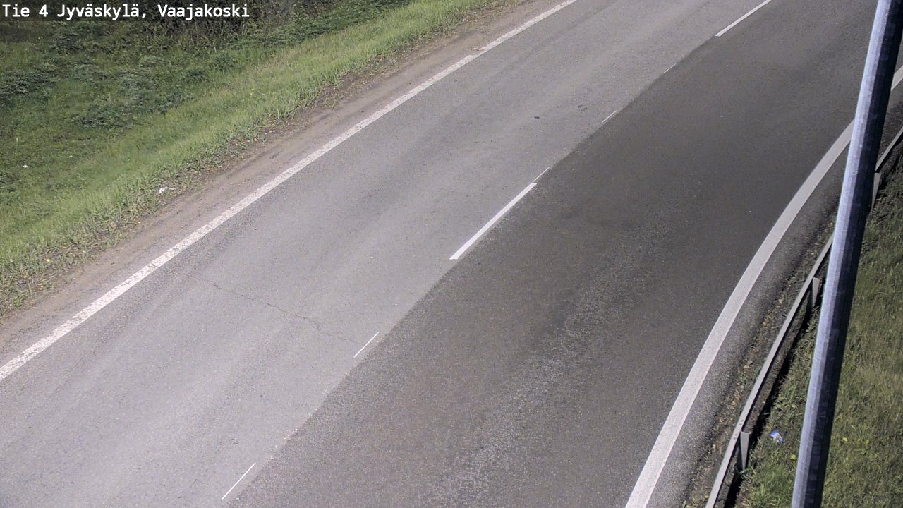 Weather Camera Image Road 4 Jyväskylä, Vaajakoski, Jyväskylä, Keski-Suomi