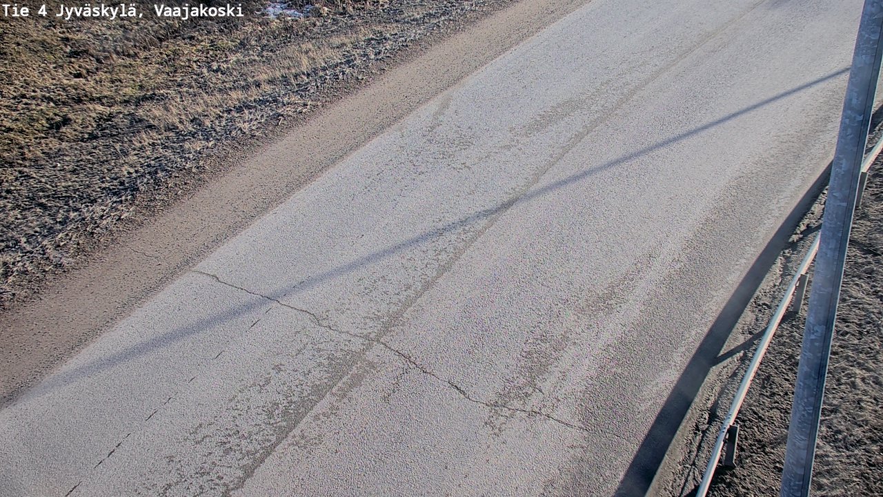 Weather Camera Image Väg 4 Jyväskylä, Vaajakoski, Jyväskylä, Keski-Suomi