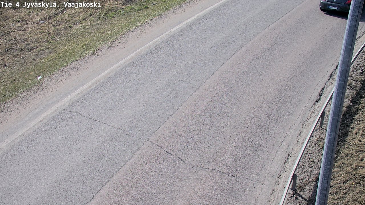 Weather Camera Image Road 4 Jyväskylä, Vaajakoski, Jyväskylä, Keski-Suomi