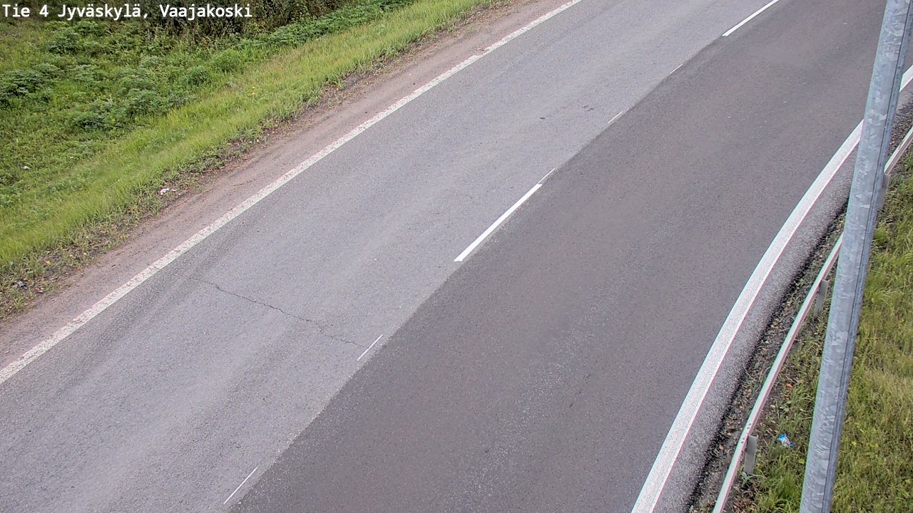 Weather Camera Image Road 4 Jyväskylä, Vaajakoski, Jyväskylä, Keski-Suomi