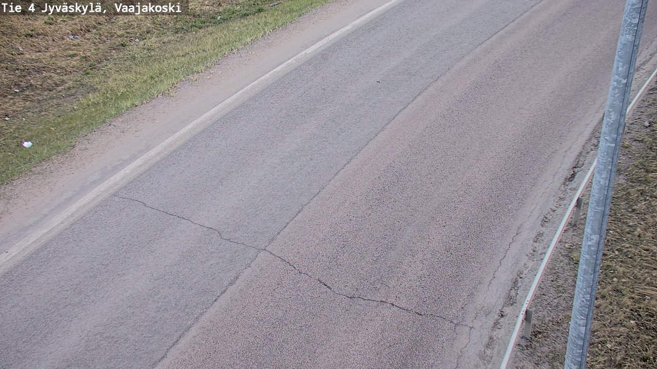 Weather Camera Image Road 4 Jyväskylä, Vaajakoski, Jyväskylä, Keski-Suomi