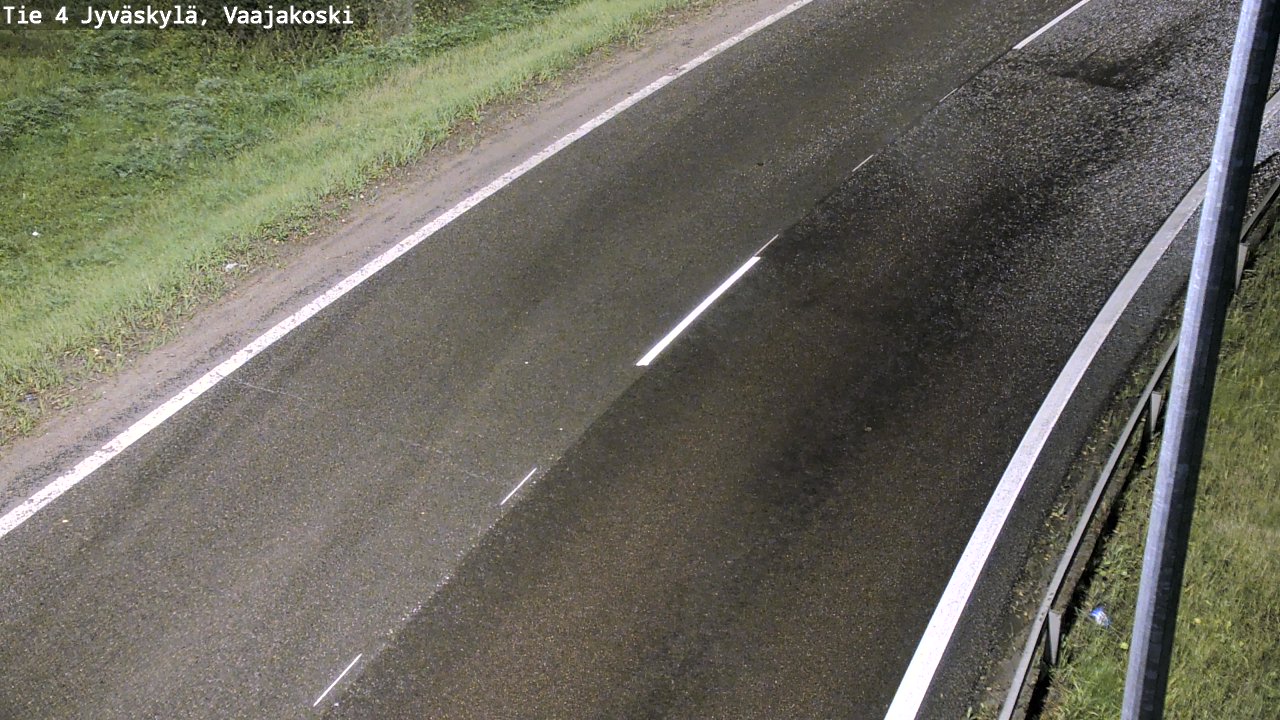 Weather Camera Image Road 4 Jyväskylä, Vaajakoski, Jyväskylä, Keski-Suomi