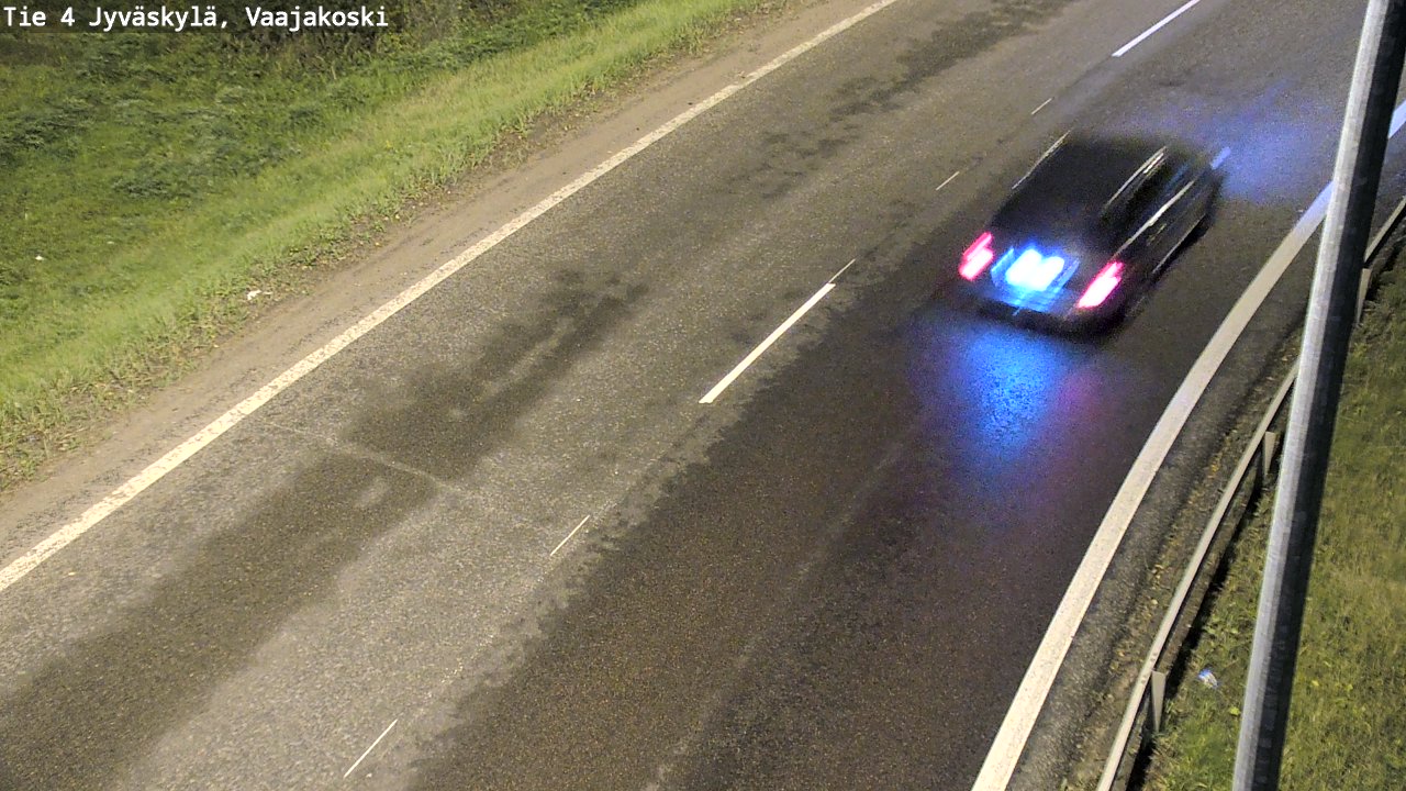 Weather Camera Image Road 4 Jyväskylä, Vaajakoski, Jyväskylä, Keski-Suomi