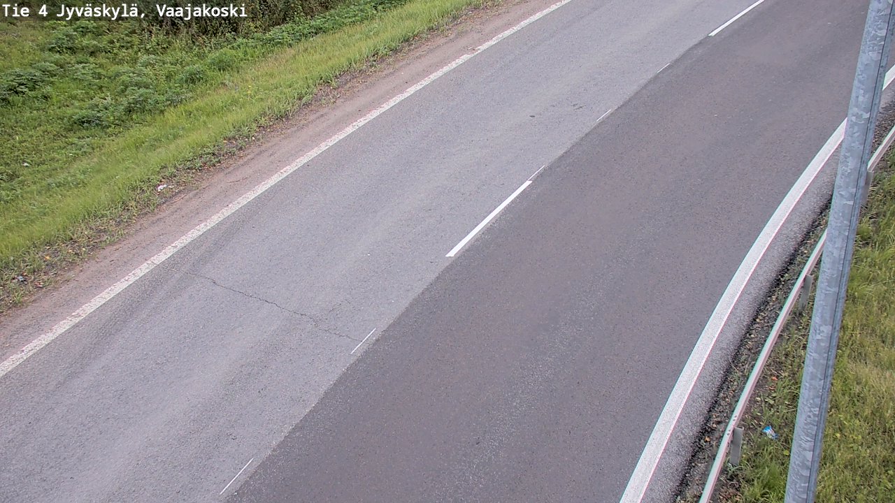 Weather Camera Image Road 4 Jyväskylä, Vaajakoski, Jyväskylä, Keski-Suomi