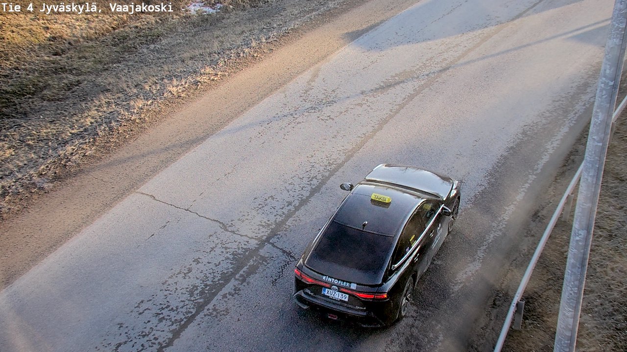 Weather Camera Image Väg 4 Jyväskylä, Vaajakoski, Jyväskylä, Keski-Suomi