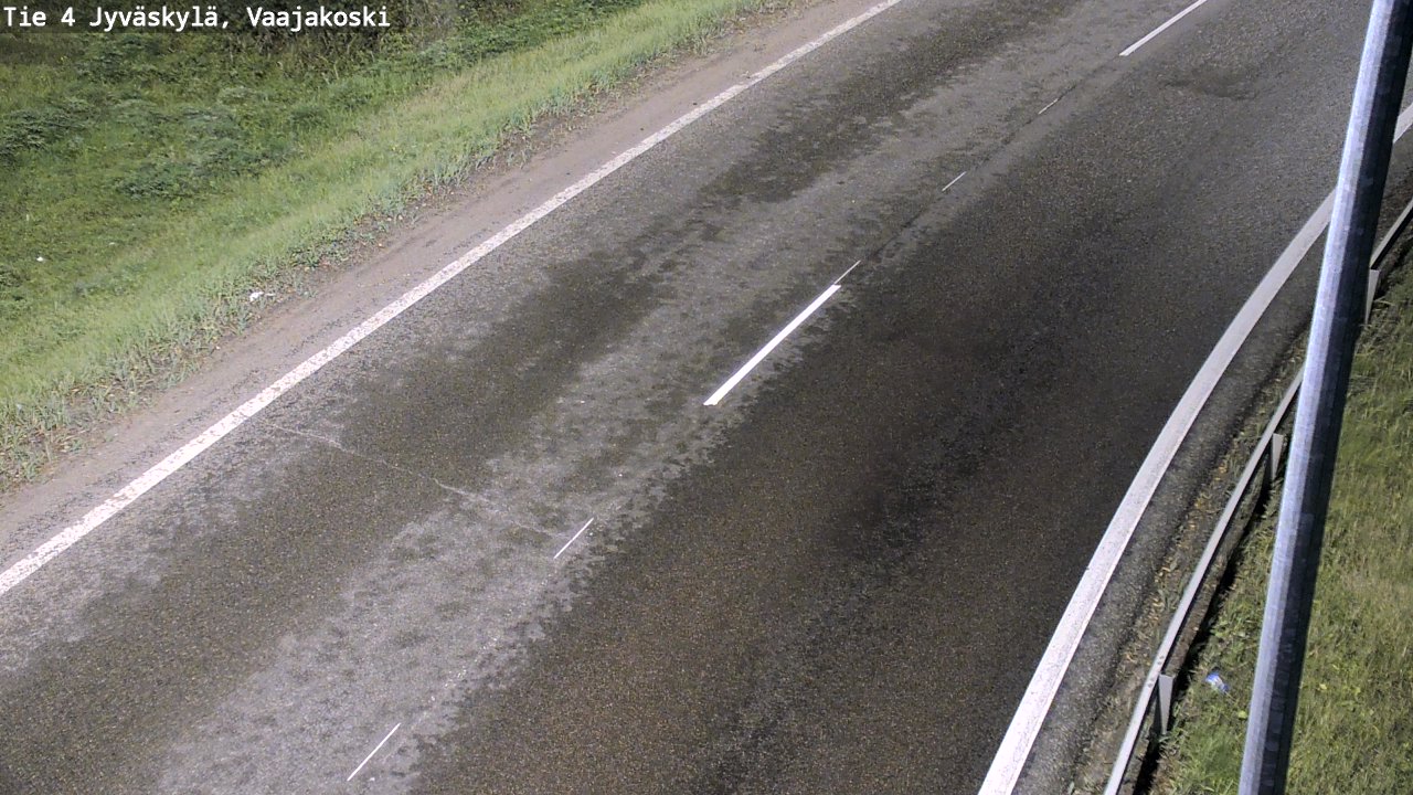 Weather Camera Image Road 4 Jyväskylä, Vaajakoski, Jyväskylä, Keski-Suomi