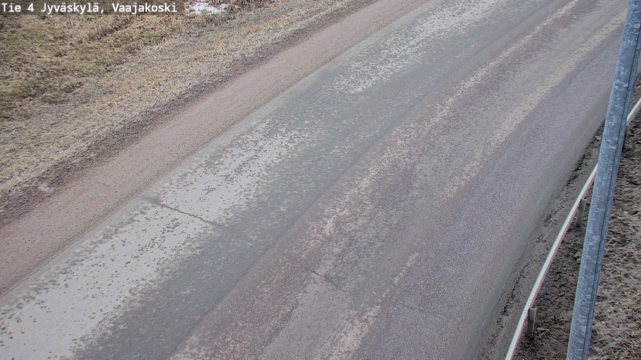 Weather Camera Image Road 4 Jyväskylä, Vaajakoski, Jyväskylä, Keski-Suomi