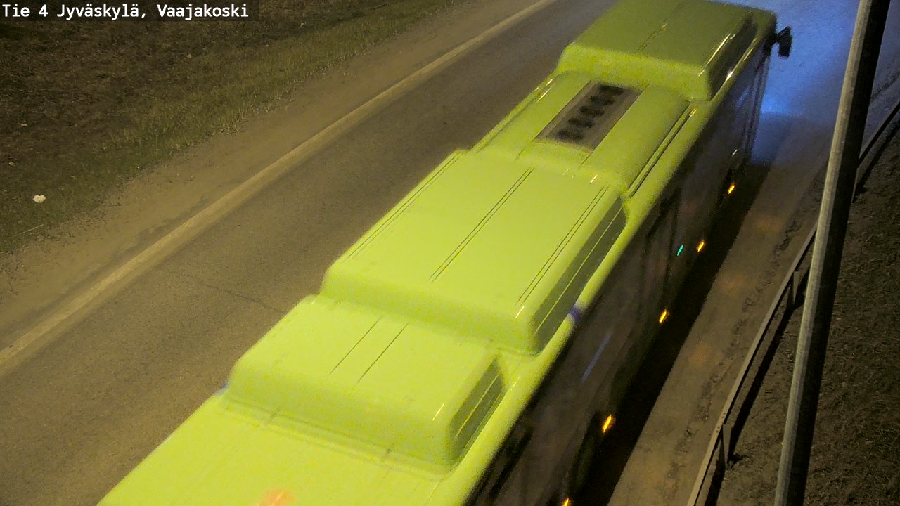 Weather Camera Image Road 4 Jyväskylä, Vaajakoski, Jyväskylä, Keski-Suomi