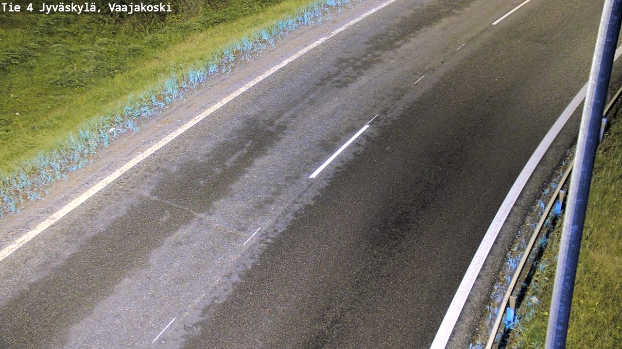 Weather Camera Image Road 4 Jyväskylä, Vaajakoski, Jyväskylä, Keski-Suomi