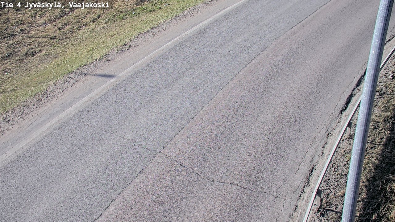 Weather Camera Image Road 4 Jyväskylä, Vaajakoski, Jyväskylä, Keski-Suomi