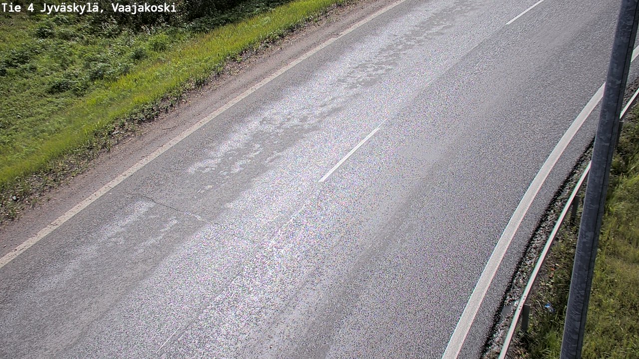 Weather Camera Image Road 4 Jyväskylä, Vaajakoski, Jyväskylä, Keski-Suomi