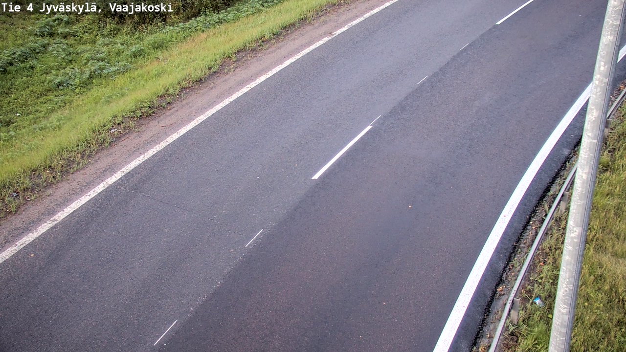 Weather Camera Image Road 4 Jyväskylä, Vaajakoski, Jyväskylä, Keski-Suomi