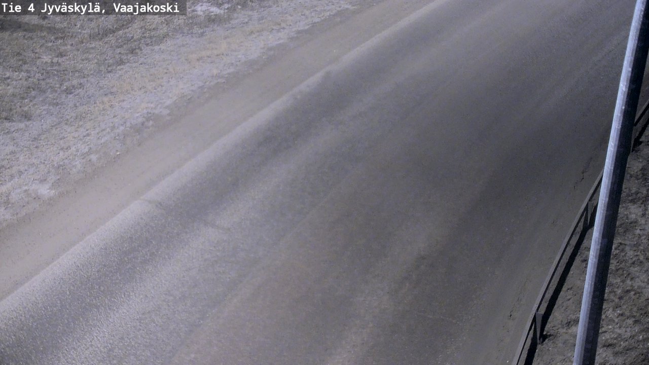 Weather Camera Image Väg 4 Jyväskylä, Vaajakoski, Jyväskylä, Keski-Suomi