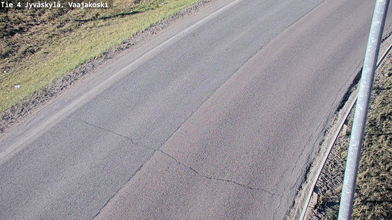 Weather Camera Image Väg 4 Jyväskylä, Vaajakoski, Jyväskylä, Keski-Suomi