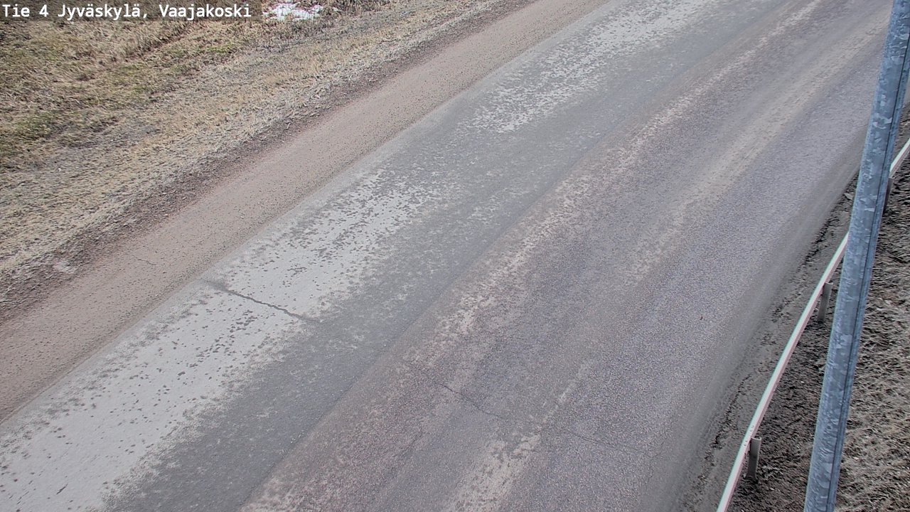 Weather Camera Image Road 4 Jyväskylä, Vaajakoski, Jyväskylä, Keski-Suomi