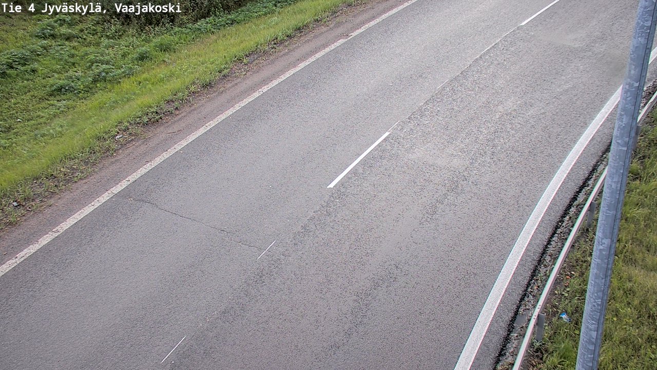 Weather Camera Image Road 4 Jyväskylä, Vaajakoski, Jyväskylä, Keski-Suomi