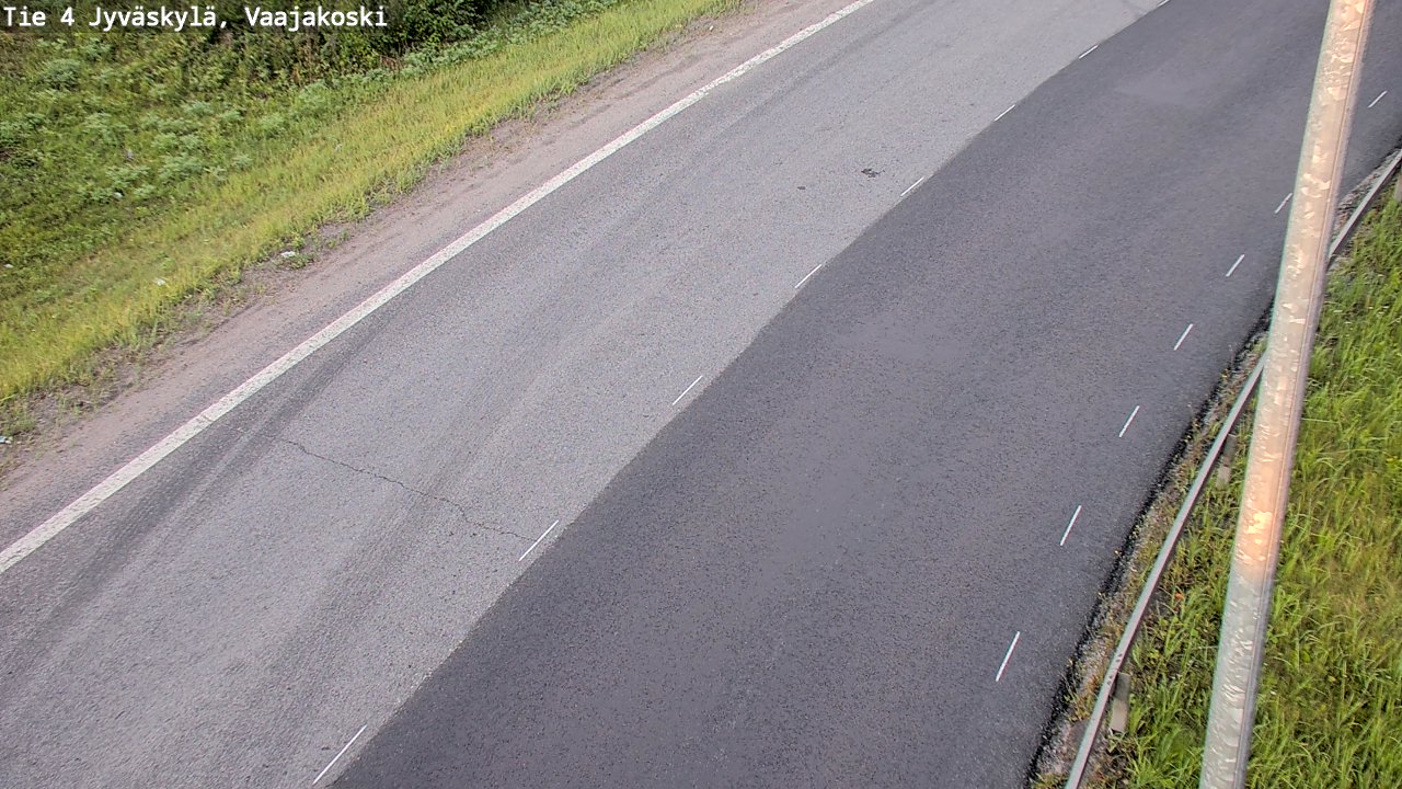 Weather Camera Image Road 4 Jyväskylä, Vaajakoski, Jyväskylä, Keski-Suomi