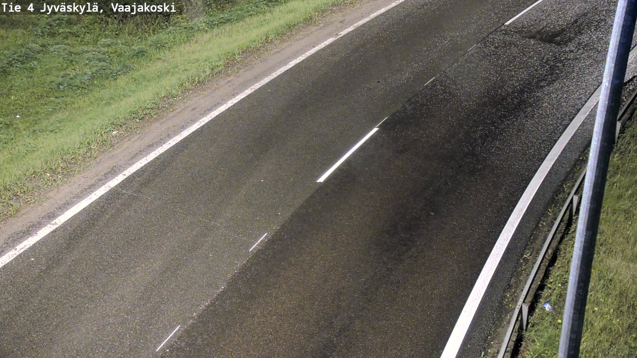 Weather Camera Image Road 4 Jyväskylä, Vaajakoski, Jyväskylä, Keski-Suomi