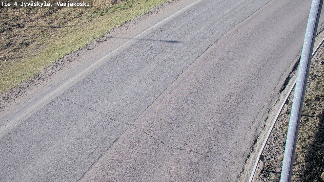 Weather Camera Image Road 4 Jyväskylä, Vaajakoski, Jyväskylä, Keski-Suomi