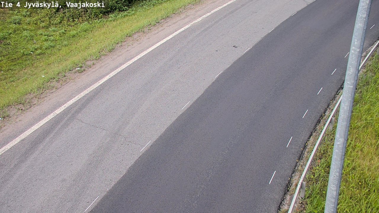 Weather Camera Image Road 4 Jyväskylä, Vaajakoski, Jyväskylä, Keski-Suomi